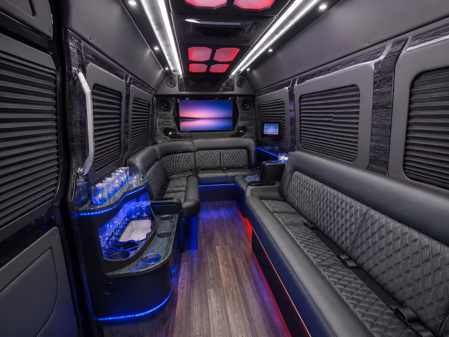 bus rental options for lewisville trips