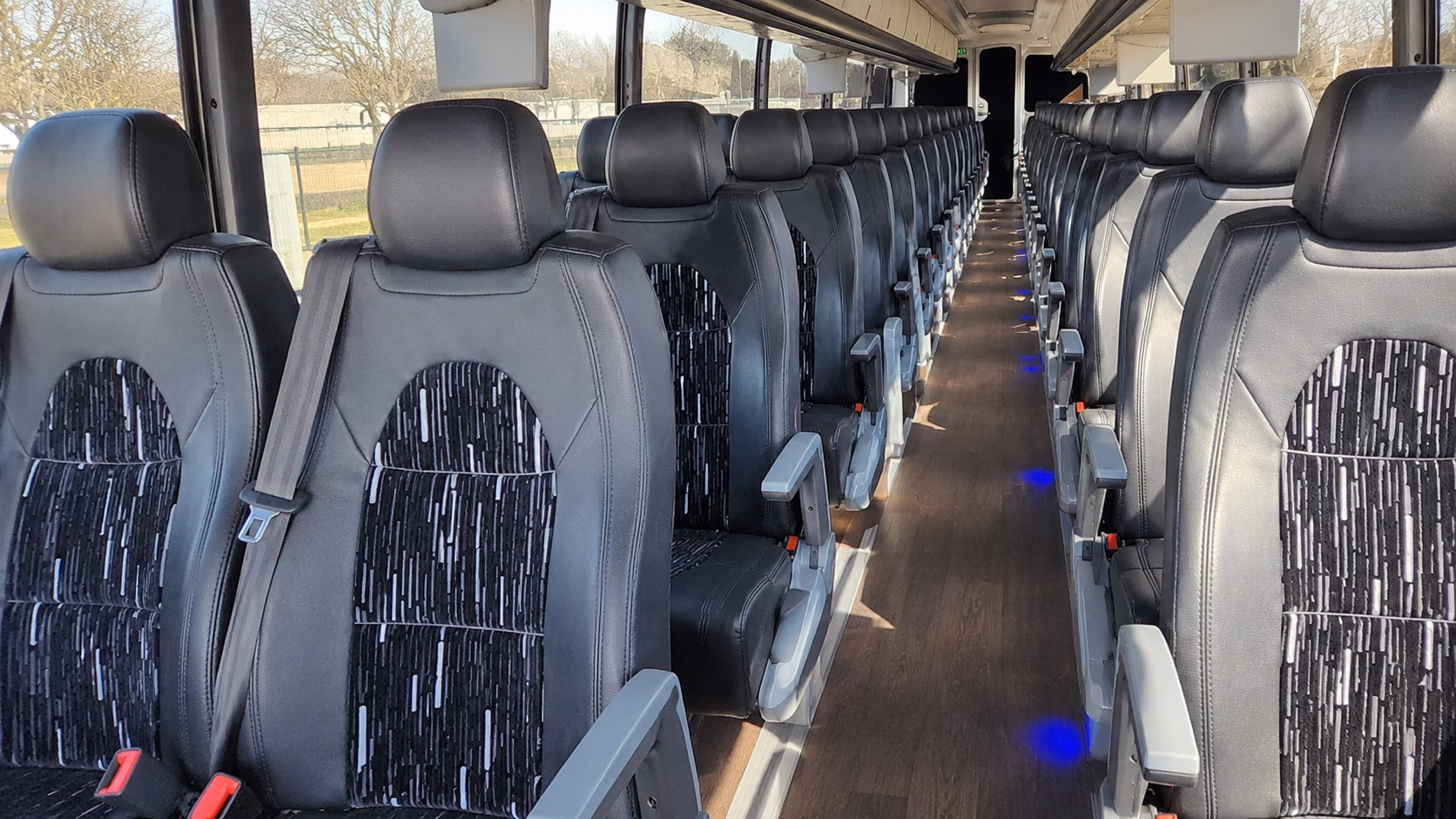 how the type of bus you choose changes the price in lewisville texas