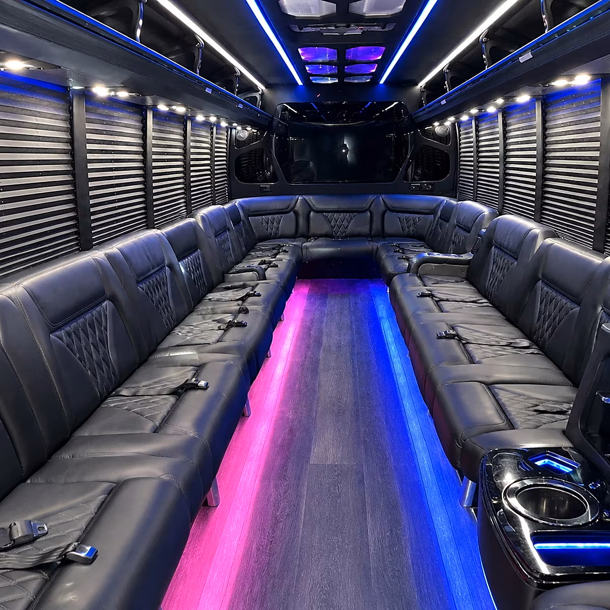 lewisville party bus rentals inside