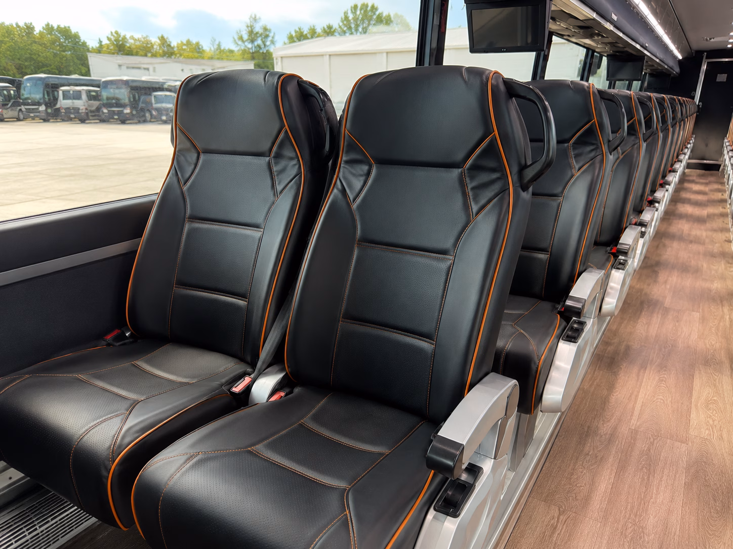lewisville wedding transportation onboard seating