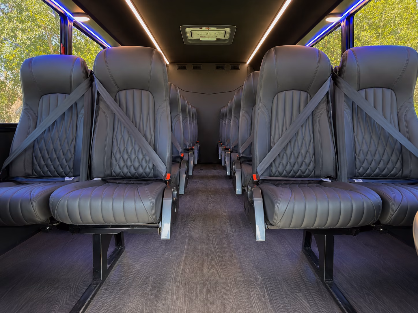 lewisville wine tour brewery transportation onboard seating